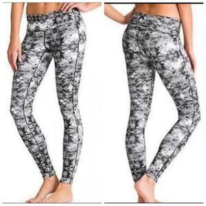 ATHLETA‎ leggings cosmic chaturanga gray tights pants XS
